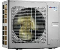 Gree heat pump system providing heating and cooling in Chestermere area
